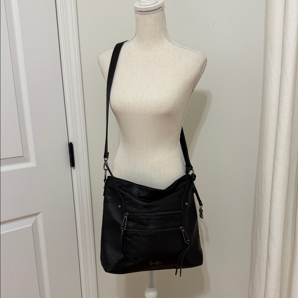 Jessica Simpson Stylish Black Crossbody Bag